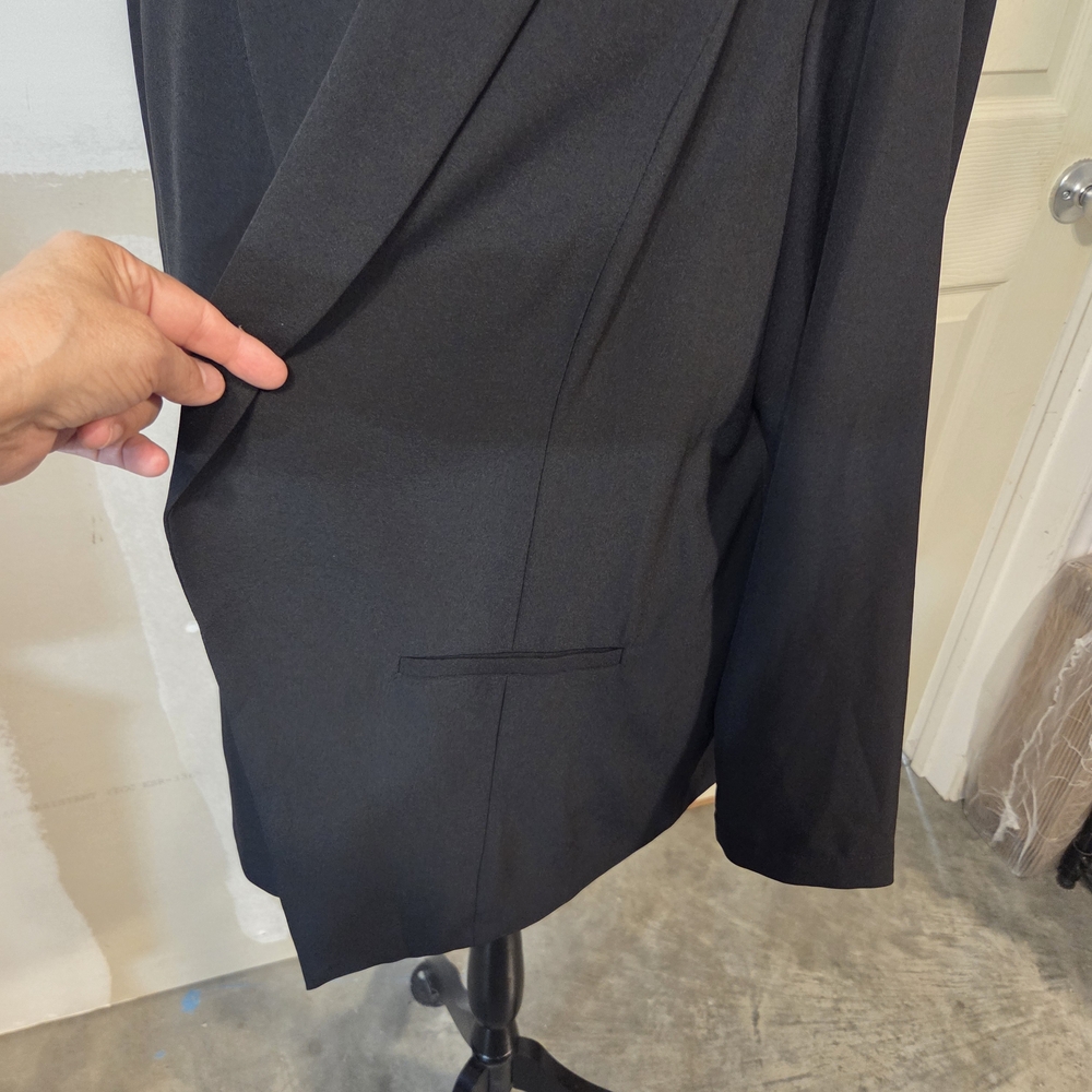 Torrid Classic Black Jacket Woman's 2 Large Office Casual Lightweight - Picture 3 of 12